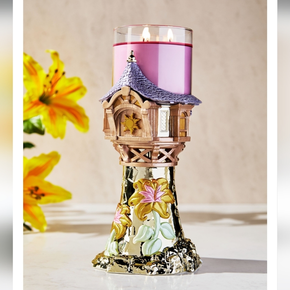 Rapunzel Tower candle holder